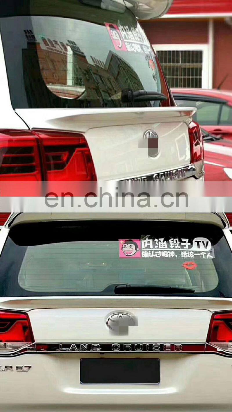 ABS car auto parts rear middle spoiler WING for land cruiser LC 200 2008-2019