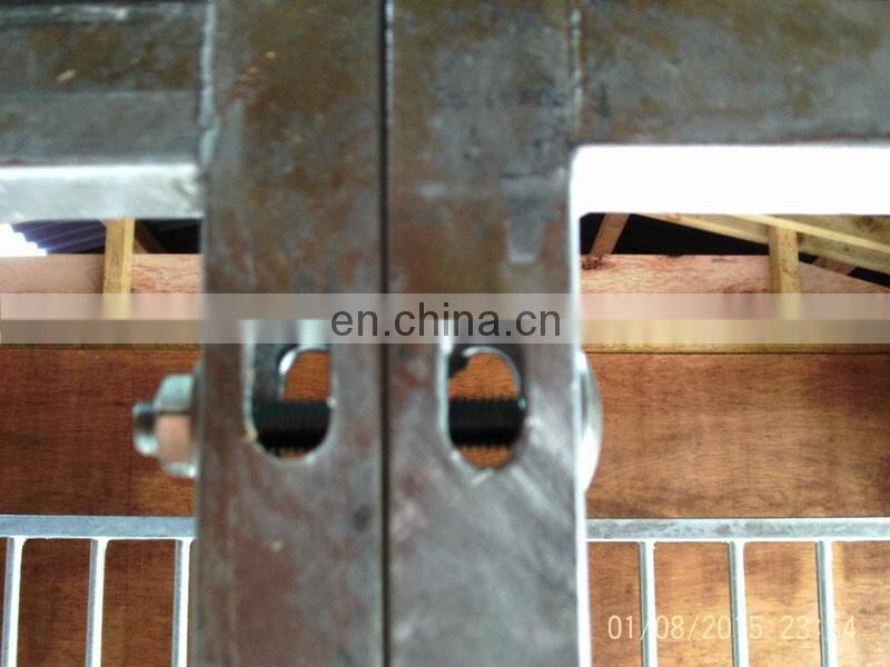Made in China hot dip galvanized steel bar dog run kennel