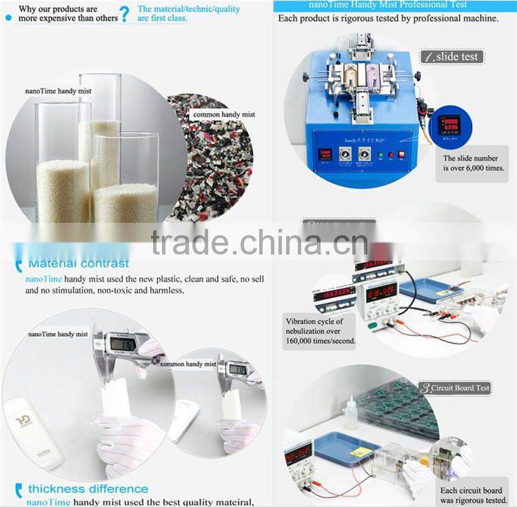 2015 Nano Handy Mist Sprayer & Beauty Salon Mini Facial Humidifier