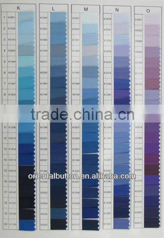 New arrival fasion style dyeable plastic zipper for bags