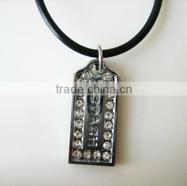 DIY rhinestone pendant for necklace (SH-118)
