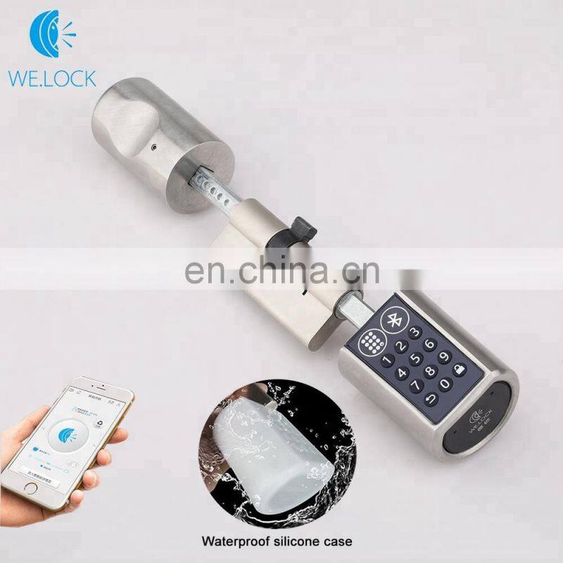 Electronic Smart Cylinder APP Lock Unlock by Code and Mobile App