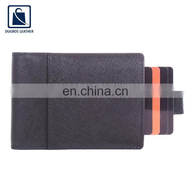 Latest Arrival Fashion Style Genuine Leather Men Money Clip Wallet from Trusted Supplier
