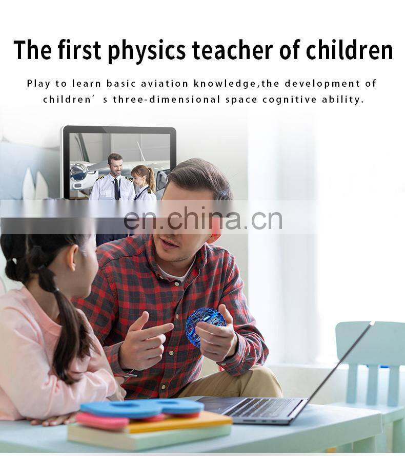 Amazon Hot selling Mini Training Spar UFO Spinning Relax Toys flying Spinner Balls