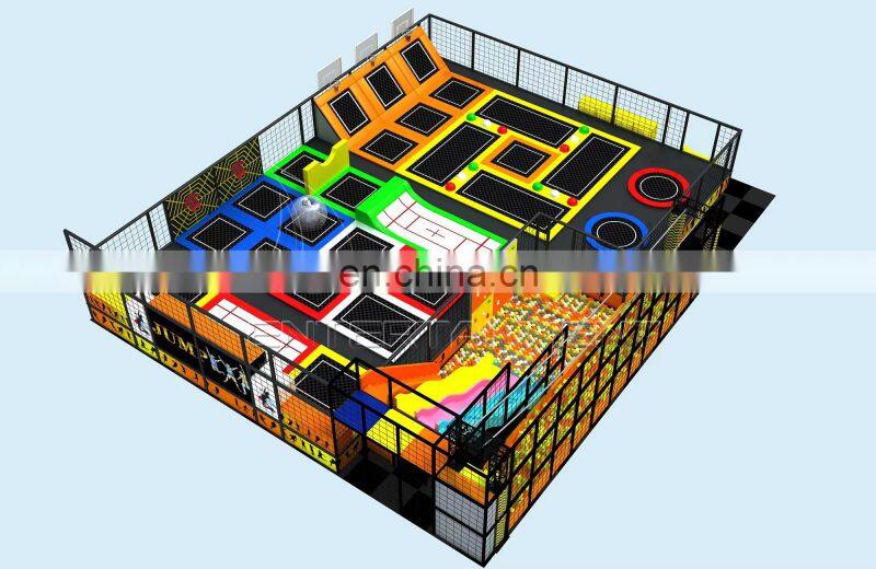 Commercial Trampoline park manufacturer adult kids indoor trampoline for sale