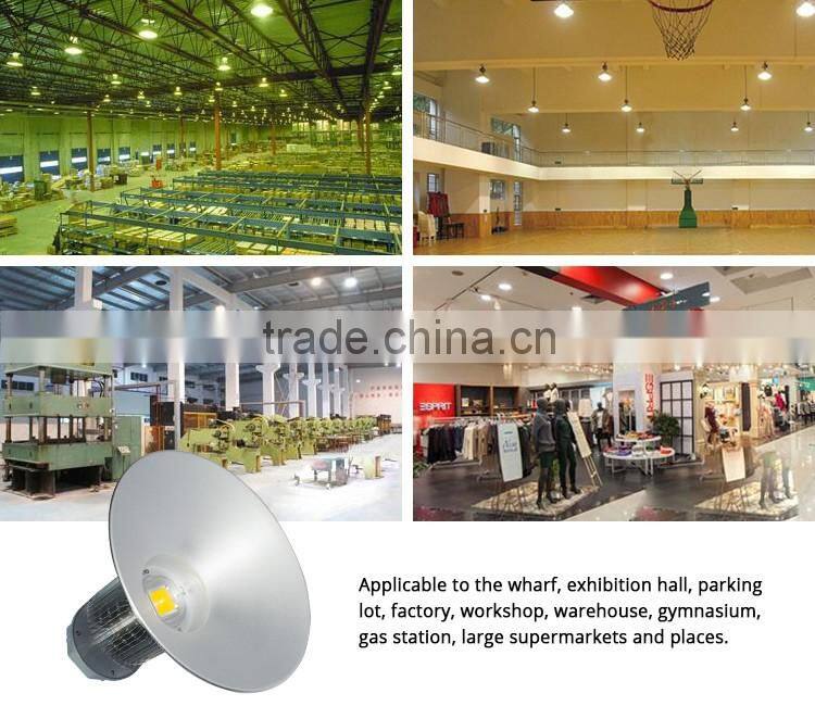 Suitable for indoor outdoor IP54 no noise china supplier wholesale led high bay light High powe aluminum alloy housing led high