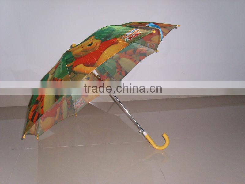 full cover heat transfer printing kids umbrella