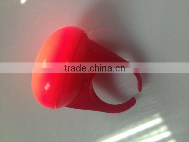 china wholesale led glowing finger ring , led flashing ring light , barware supplying custom logo led ring