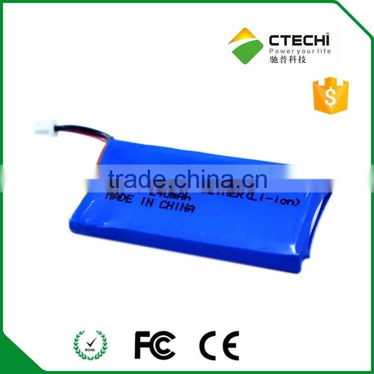 190mAh 3.7V Li-Polymer Headphone Battery for CS50/CS70 part no. 65358-01