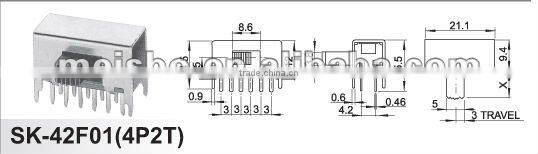 CCC 0.5a on off slide circuit breaker lock