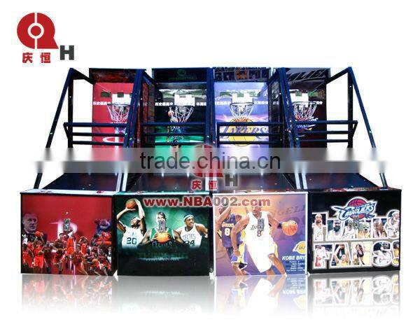 QH Shooting Basketball Indoor Amusement Game Machine 50HZ