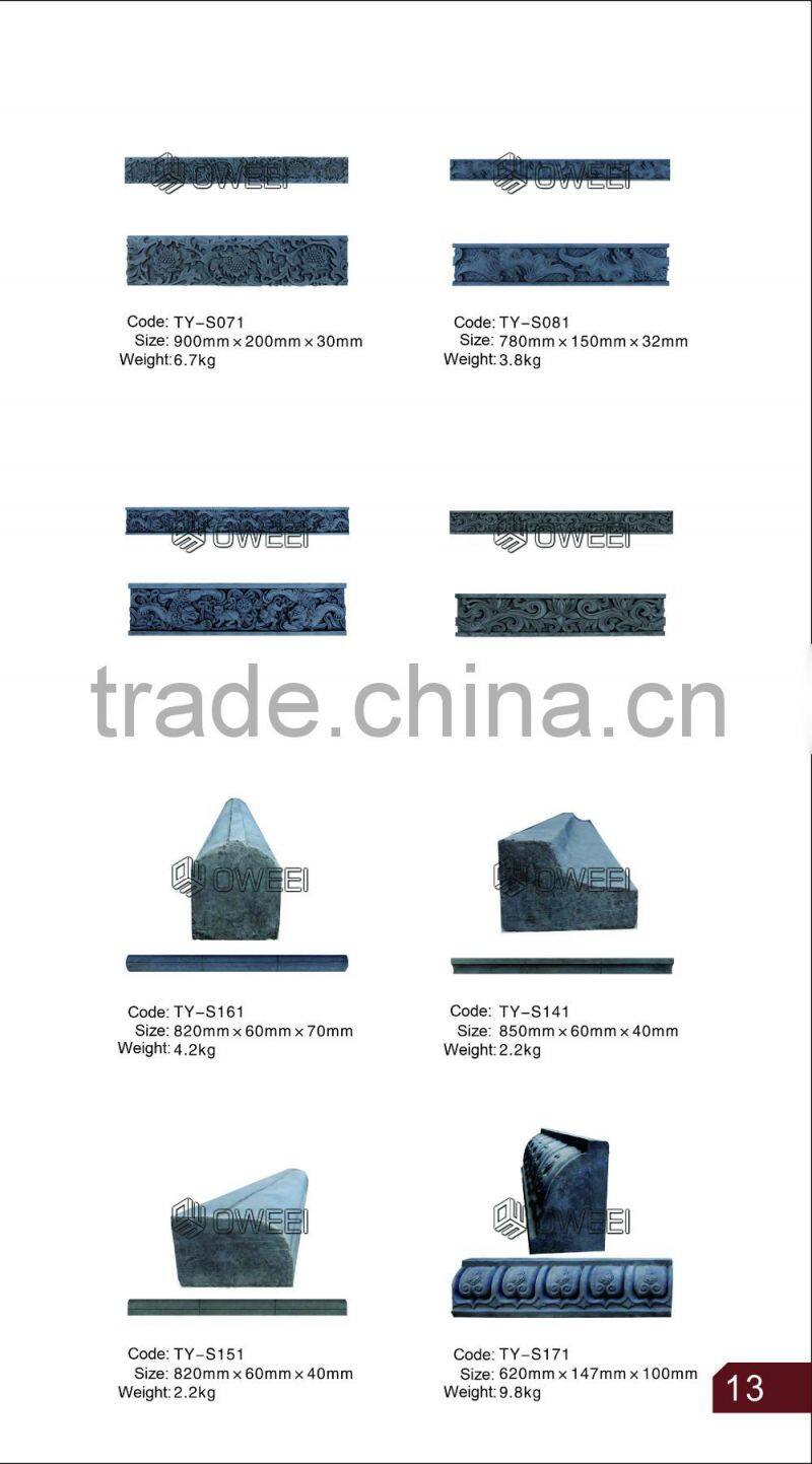 hot selling customized fashion traditional natural Non-Slip archaize brick