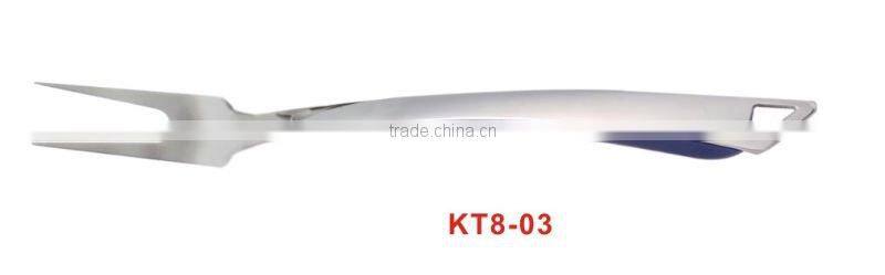 fork with wooden handle