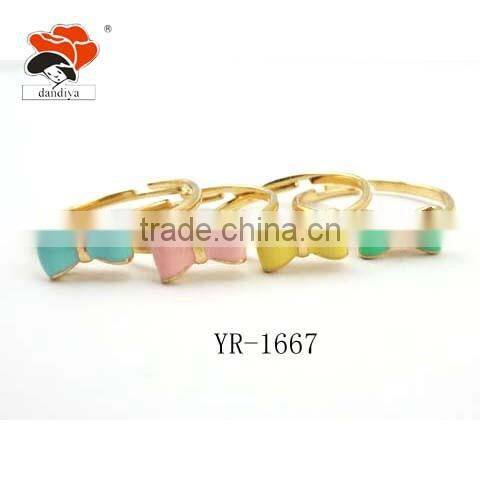 fashion Red roses style handmade ring china factory wholesale