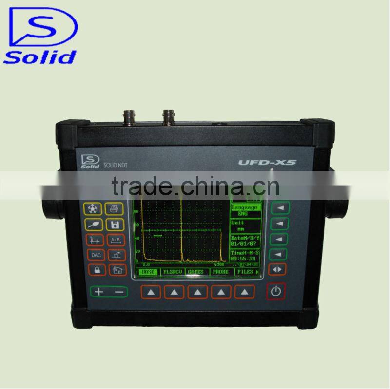 Solid USB Z6E Connection electronic ultrasonic flaw detector