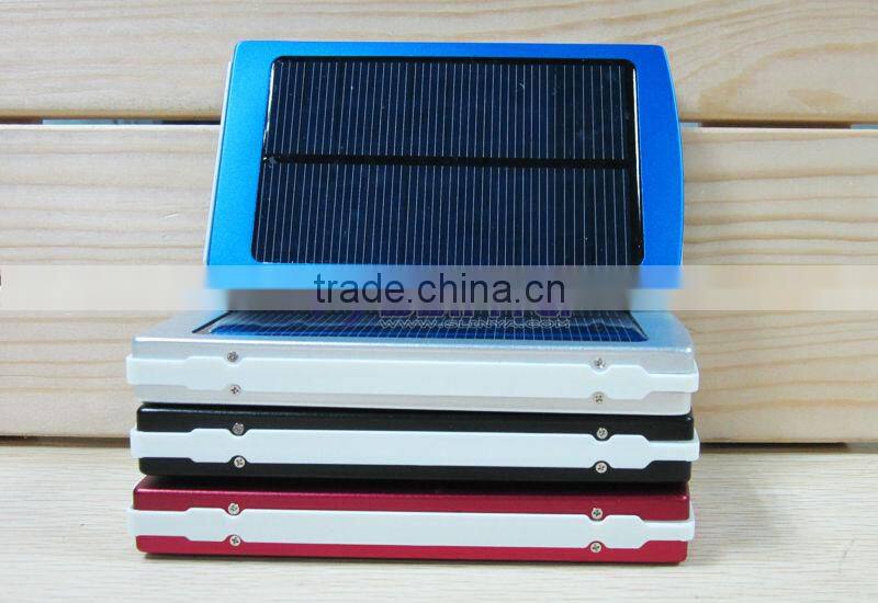 High Capacity 10000mAh Mobile Solar Charger for iPad 3/4/mini