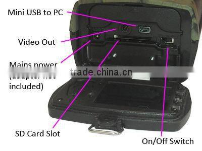 Wildlife Cam Camcorder LTL Acorn 6210MC 12MP Camouflaged Video Recorder 850nm