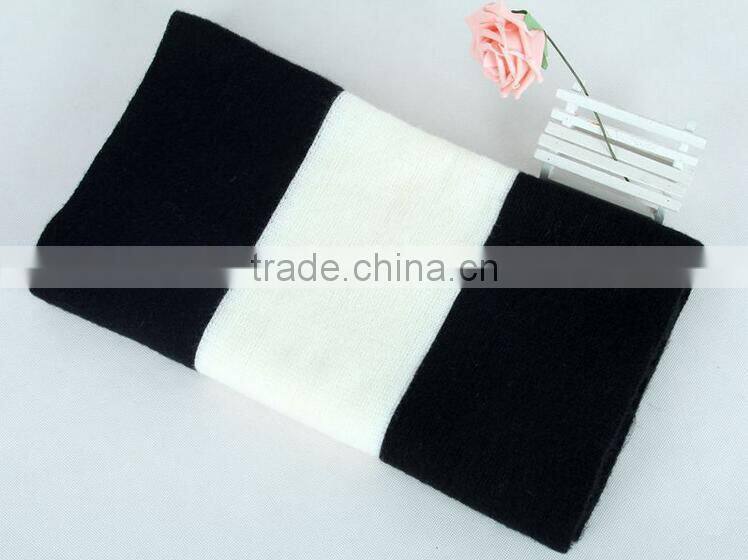 Latest Design Winter Warm Gradient Color 100% Acrylic Knitted Ladies Fashion Scarf
