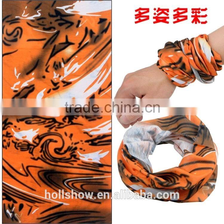 Microfiber Polyester Magic Tube Seamless Multifunctional Colorful Printing Custom Bandana