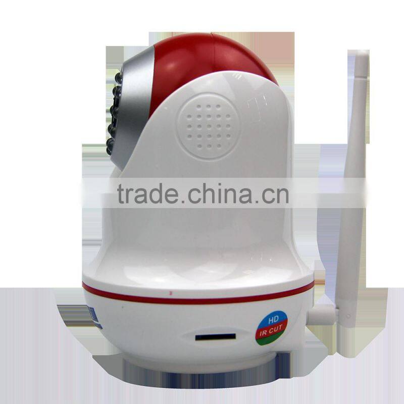 Smart home Zigbee WIFI camera H.264 HD 720P P2P wireless IP camera