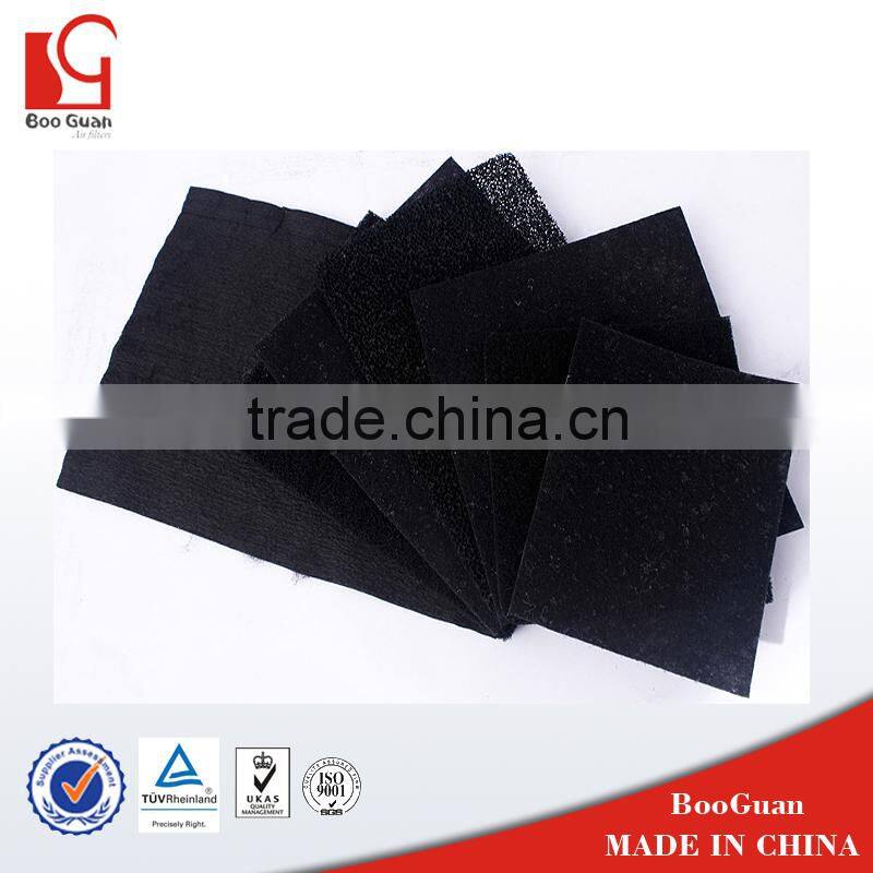 activated carbon polyester air filter rolls pads felt