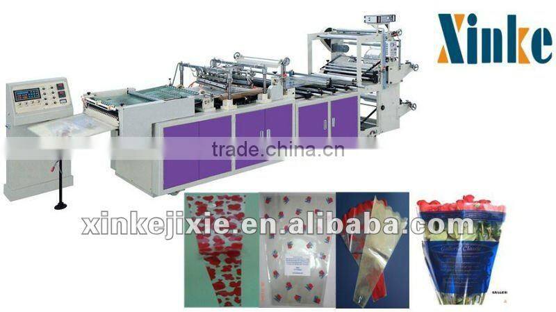 XINKE rose flower/fresh flower bags making machine/machinery