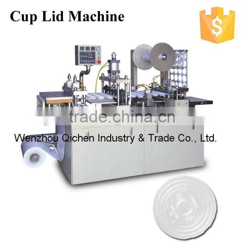 One Year Guarantee Plastic Cup Sealing Lid Machine