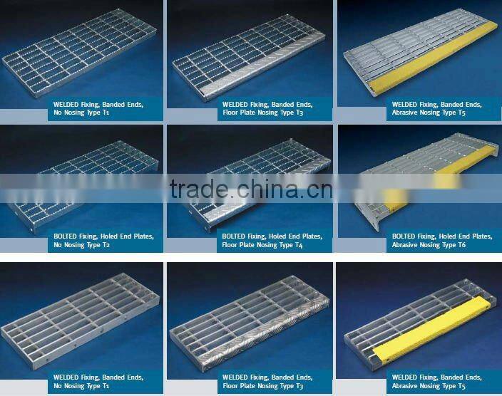 galvanized industrial steel staircase