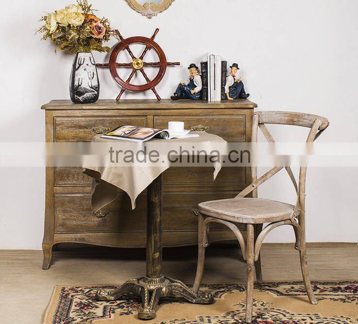 solid wood furniture oak cross back wedding chair