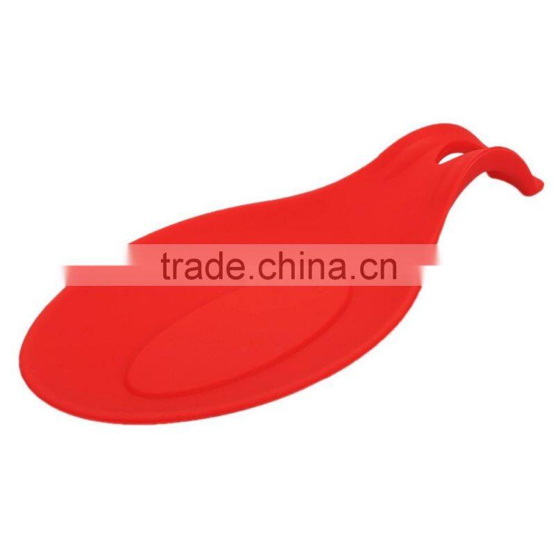 Custom food grade silicone spoon pad for cooking spoon