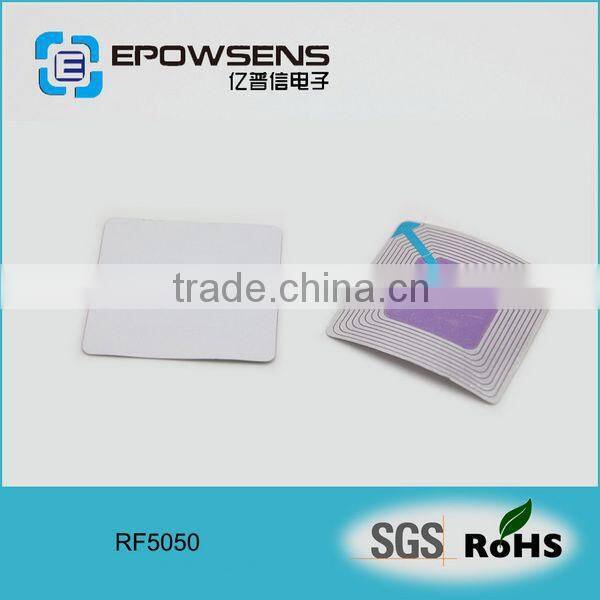 Retail store eas label rf anti-theft label 5*5cm
