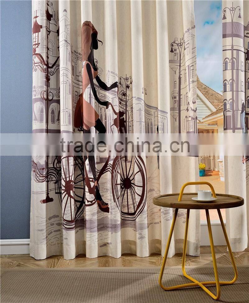 Factory Price Printed Curtain Fabric