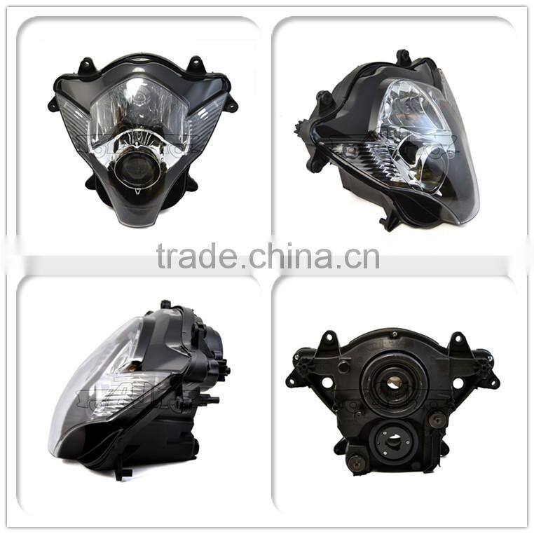 BJ-HLA-001 High quality custom ABS plastic motorcycle head light For 2006 2007 GSXR600 GSXR750 K6