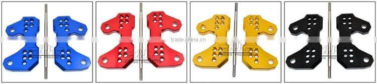 BJ-RB-YA001 Custom Motorcycle CNC Aluminum Rearset Base For Yamaha YZF R3 2015 2016 YZF R25 2013 2014