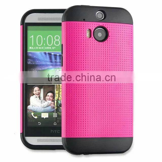 Super Slim 2 Tone Composite Hybrid Case for One M8