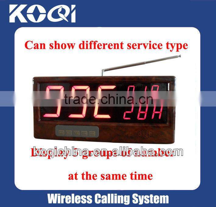 Elevator button call system electronic long range pager