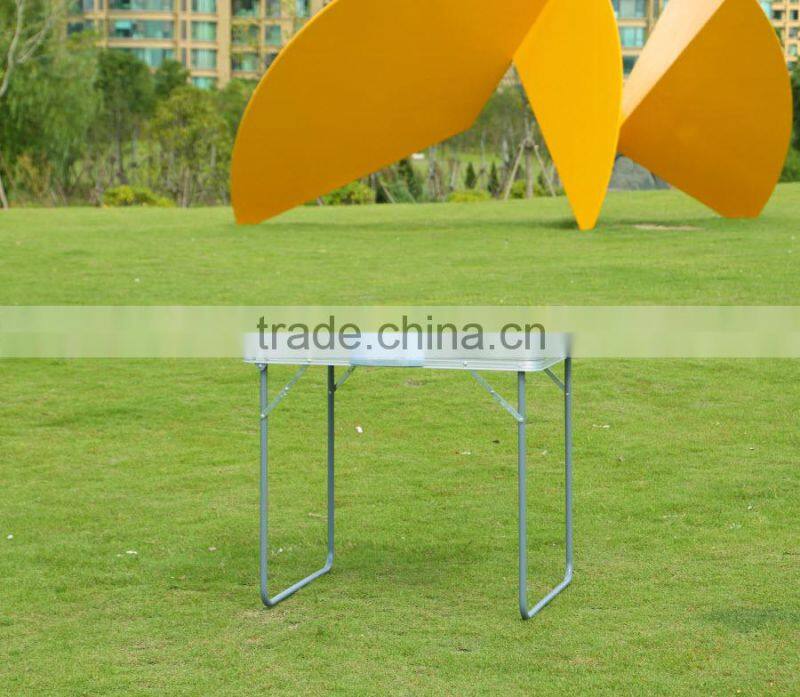 Small Yellow Lightweight Folding Camping Table