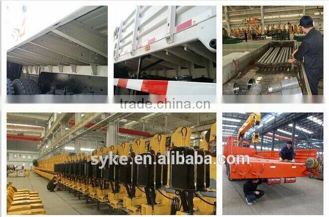 Dongfeng Brand Double Cabin 2 Ton Telescopic Boom Mounted Truck Crane