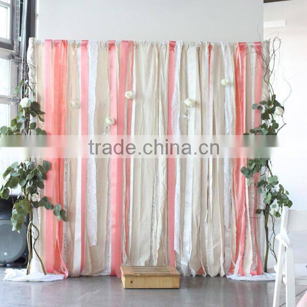Decoration pipe and drape system for trade show booth