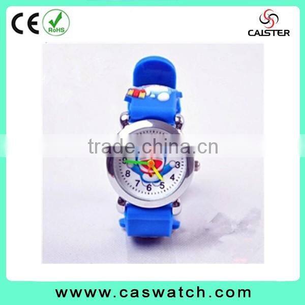 New arrival hot-selling adorable child's timepieces, Doraemon patterned kid's watch, hot-fashion 3D silicone kid's watch