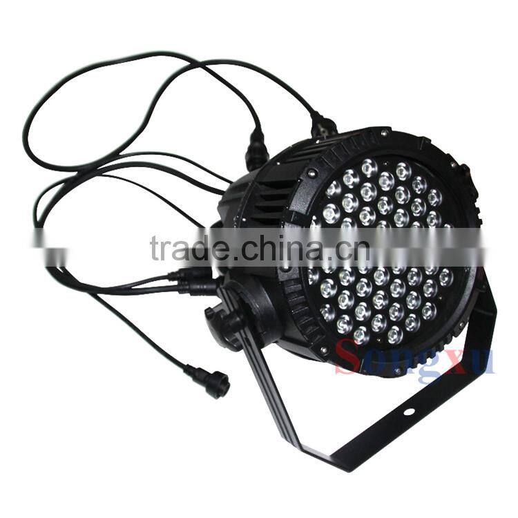 54x3w rgbw high quality waterproof led par stage lights