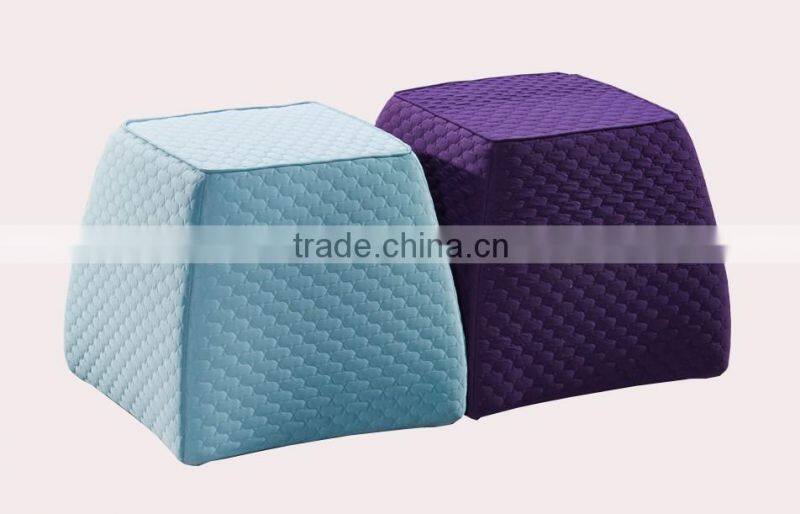 S271 Living Room Fabric Small Ottoman