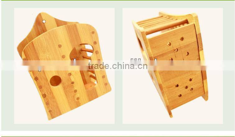 High Quality Double Row Bamboo Chopsticks Holder