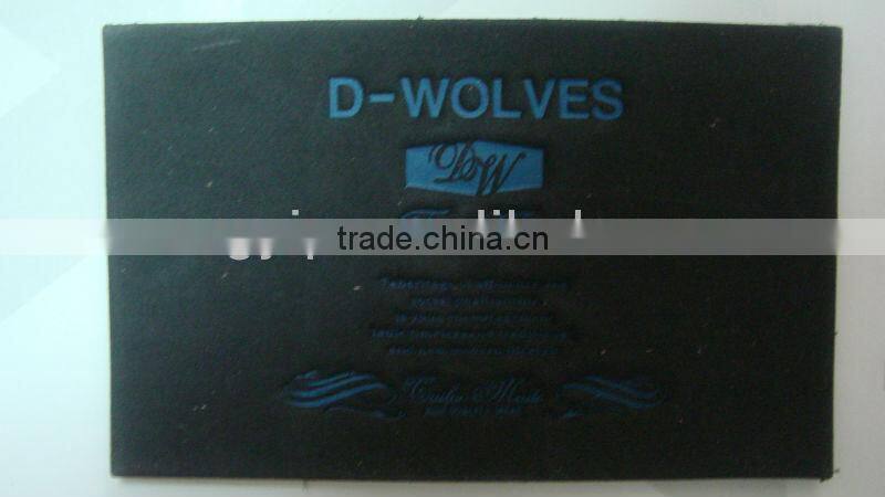 2013 adjustable good quality denim leather patch