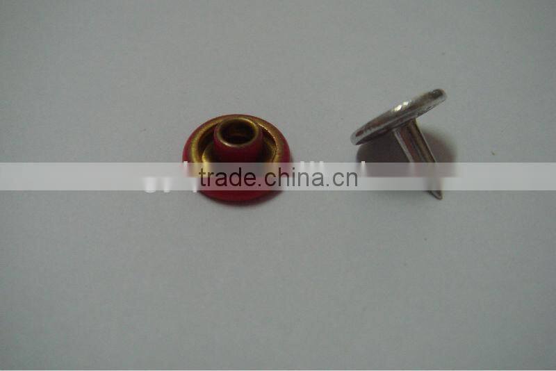 9mm new style heart shape jeans rivet metal rivet