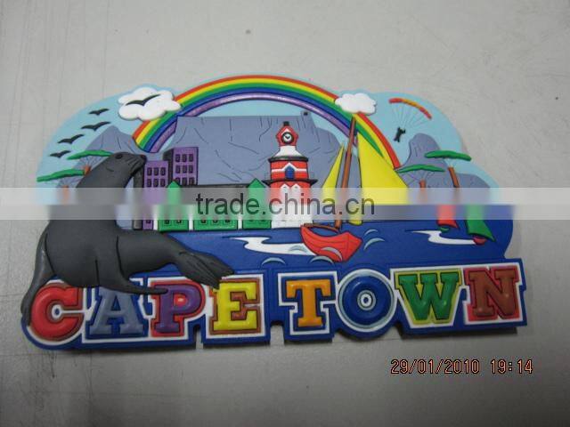 Colorful Soft PVC Fridge Magnet from China