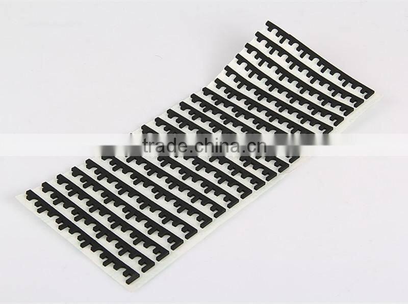 Twist Shape EPDM Sheet Paste to Paper for Machine Parts