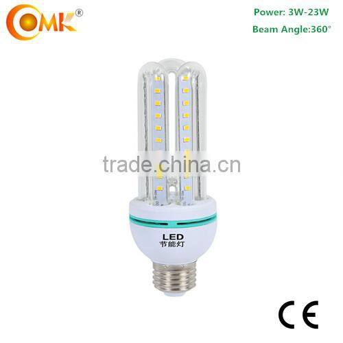 China 7w e27 3u led lighting bulb with CE 2 Years warranty