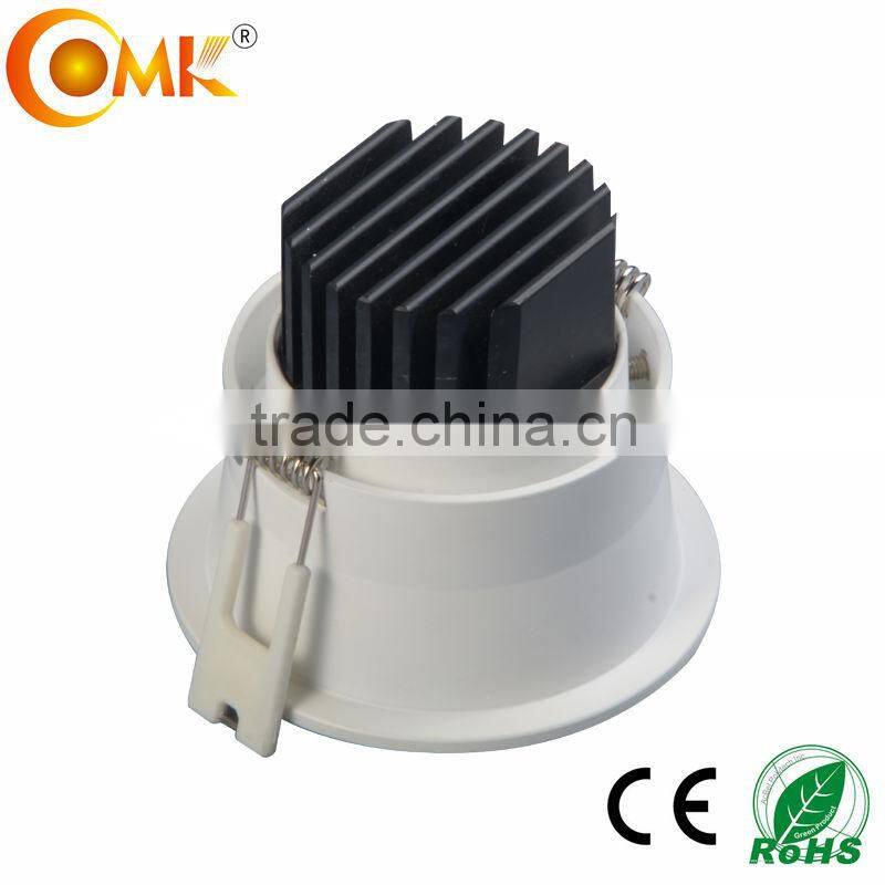 3*3W Brushed Black LED Recessed downlight