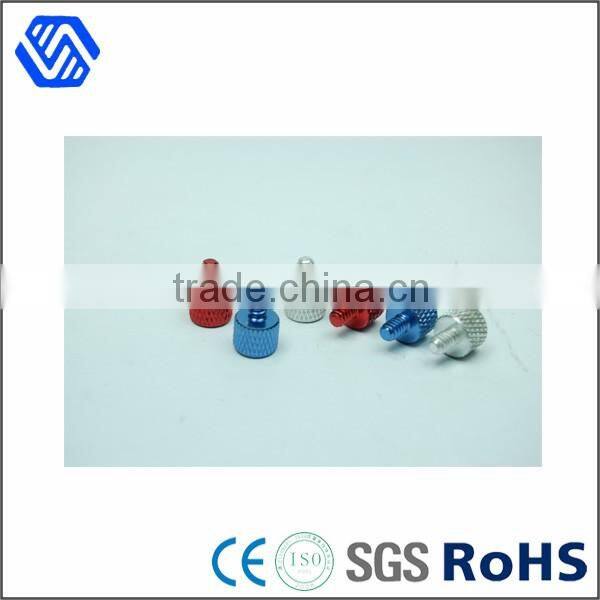 Aluminum Thumb Screws Colorful Computer Screws Hand Tighten Screws